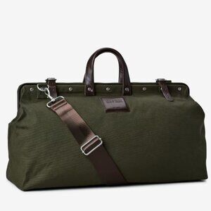Line of Trade Canvas Weekender Bag – Olive Green